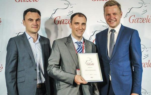 Ingstad & Co 2016 m. įteiktas „Gazelės“ apdovanojimas